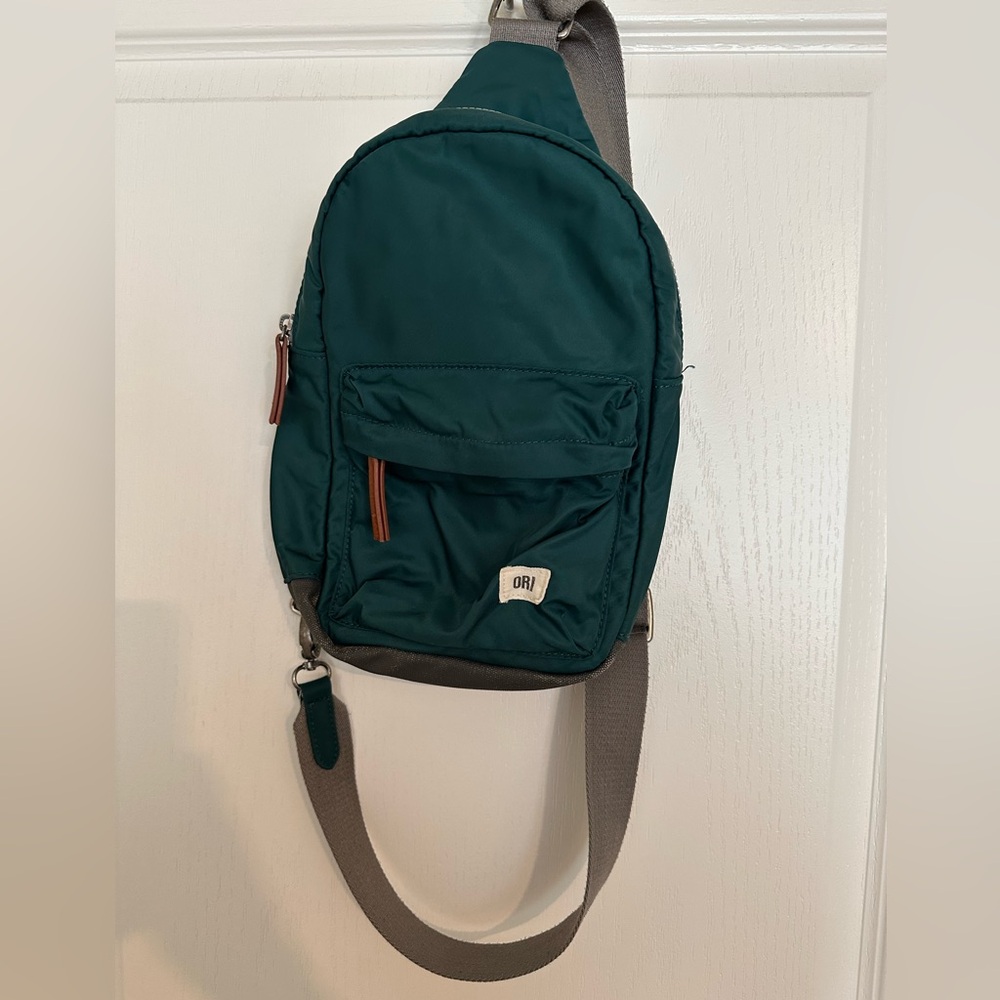 Ori London Willesden Crossbody bag in teal